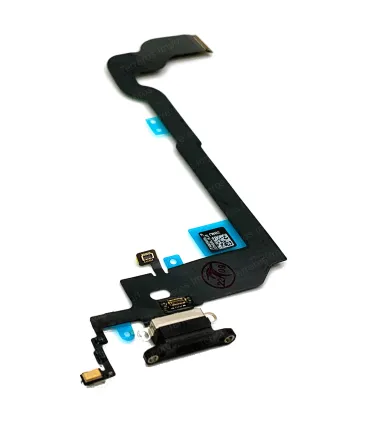 Flex de carga USB para iPhone X Negro